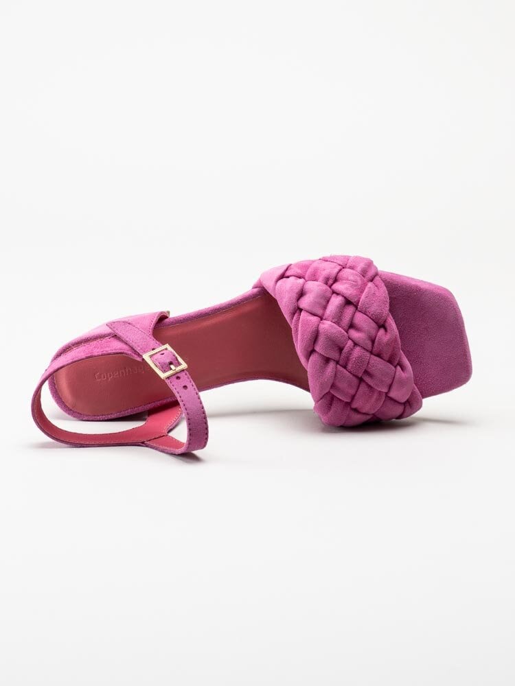 Copenhagen Shoes - Feel It - Rosa sandaletter i mocka