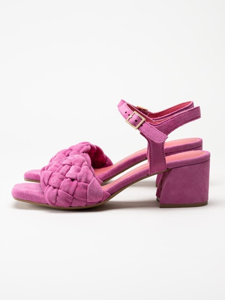 Copenhagen Shoes - Feel It - Rosa sandaletter i mocka