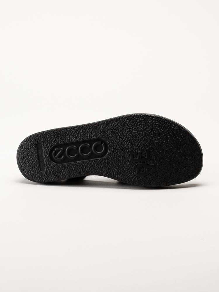 Ecco - Flowt Sandal - Svarta sandaler i skinn