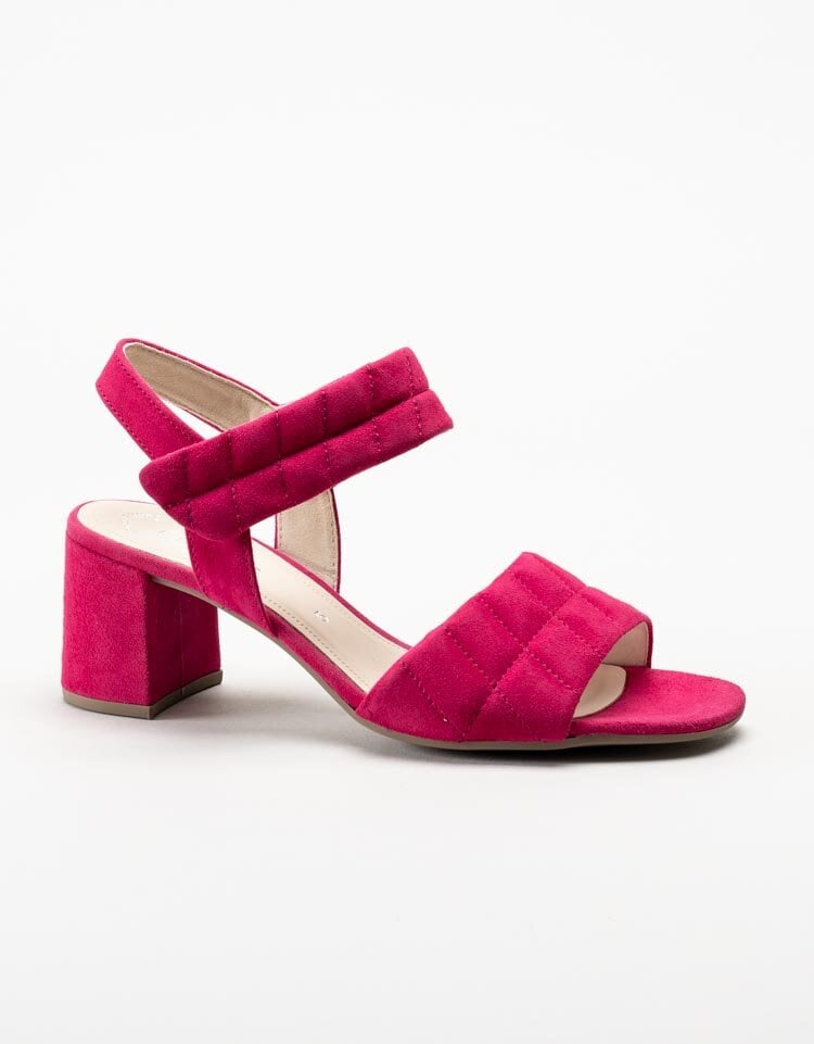 Gabor - Rosa sandaletter i mocka