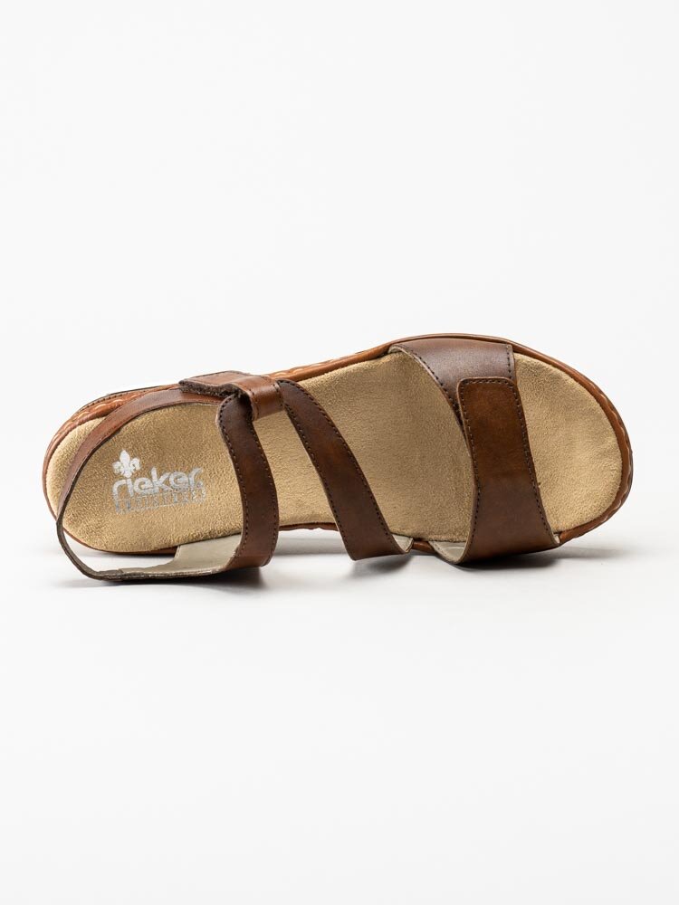 Rieker - Bruna kilklackade sandaler