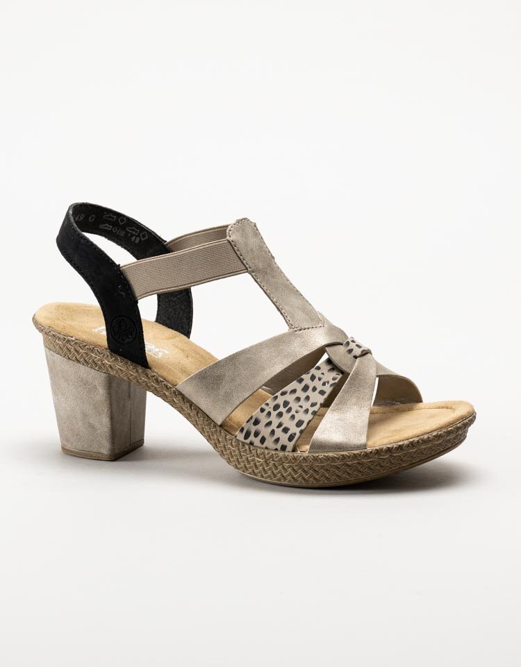 Rieker - Beige sandaletter