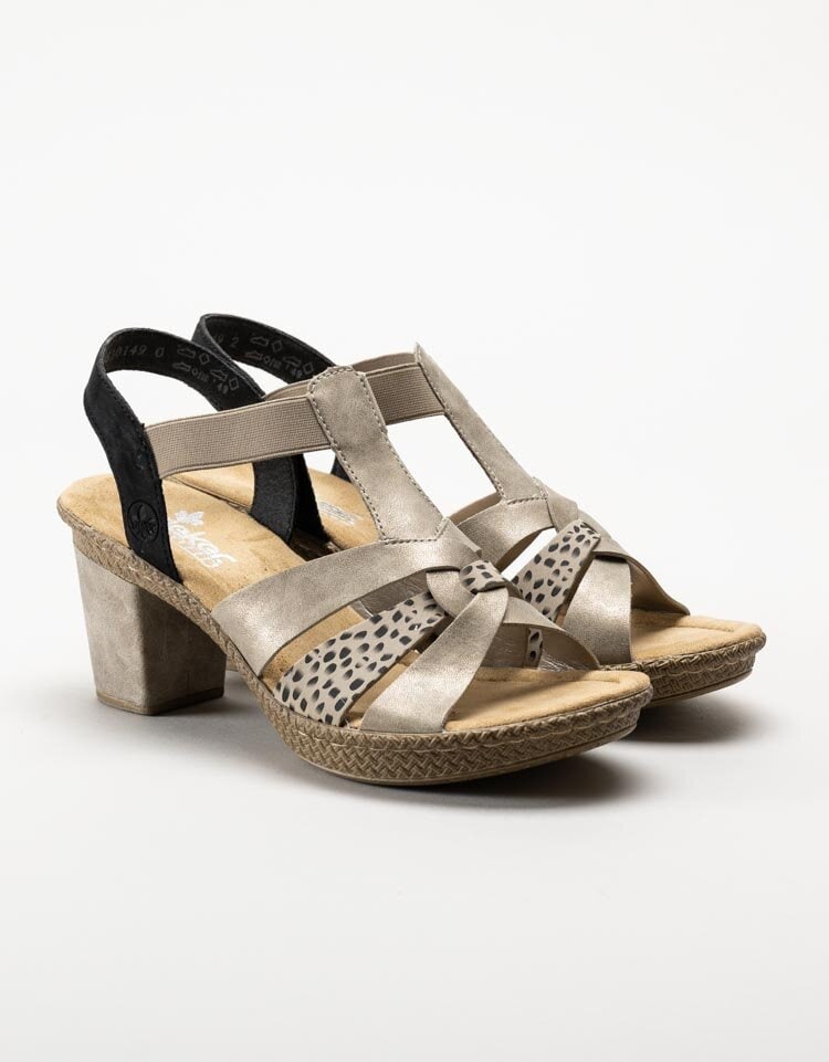 Rieker - Beige sandaletter