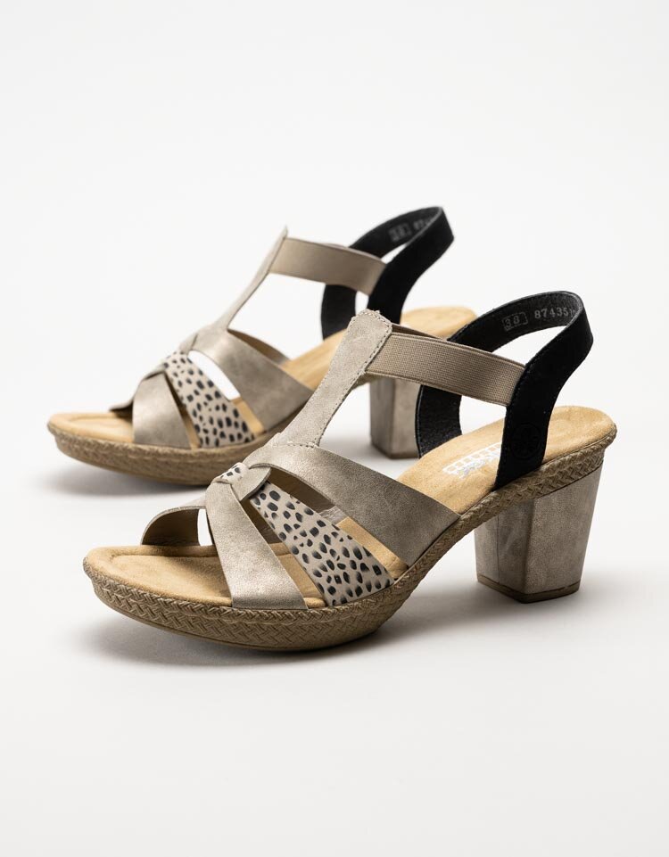 Rieker - Beige sandaletter