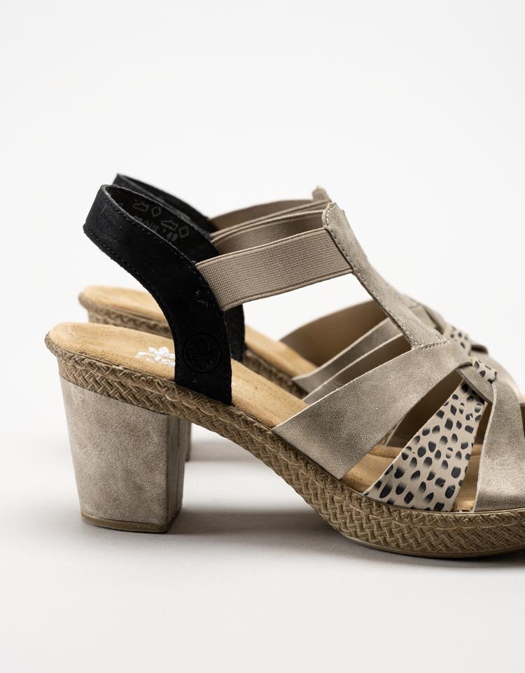 Rieker - Beige sandaletter