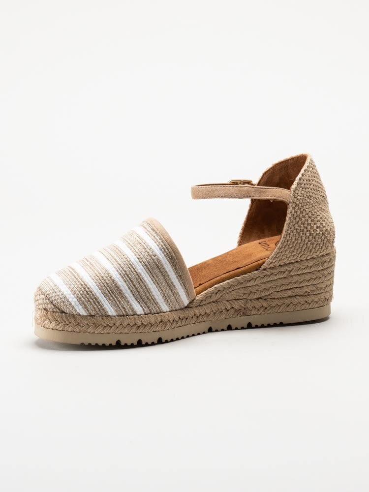 Unisa - CANAS_23_JAR - Beige kilklackade sandalatter