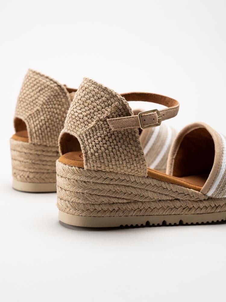 Unisa - CANAS_23_JAR - Beige kilklackade sandalatter