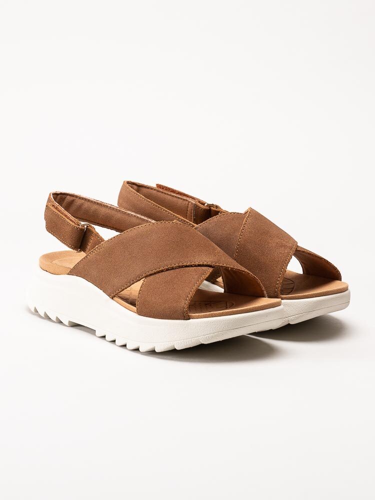 Clarks - Dashlite Wish - Bruna sandaler i mocka