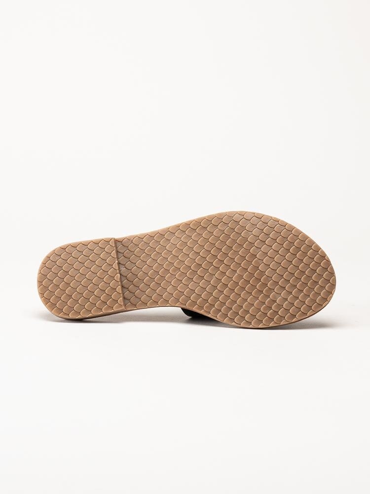 Ilse Jacobsen - Vera1004 - Svarta slip in sandaler i skinn