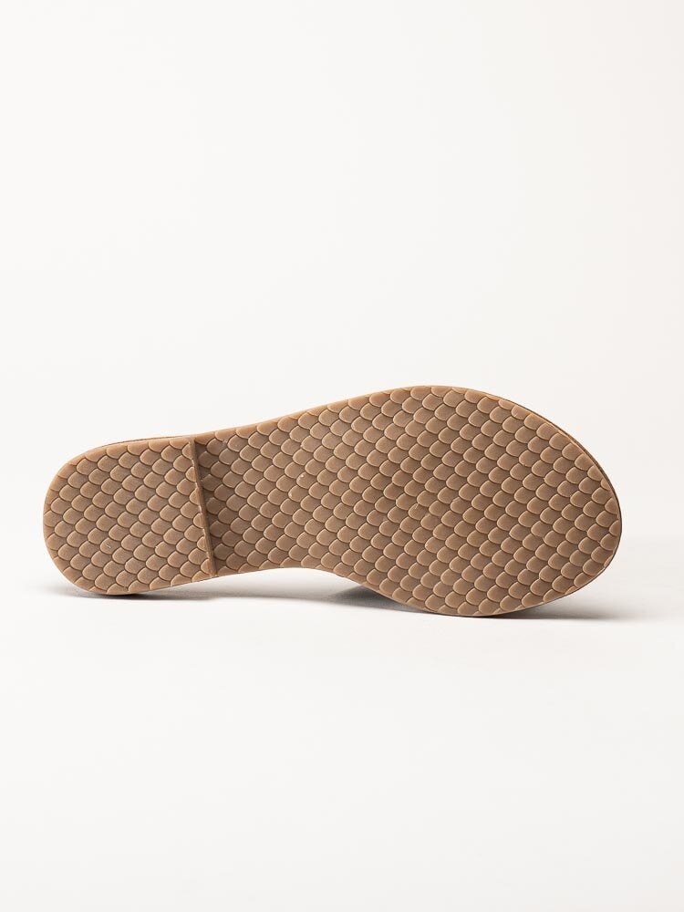 Ilse Jacobsen - Vera1004 - Bruna slip in sandaler i skinn