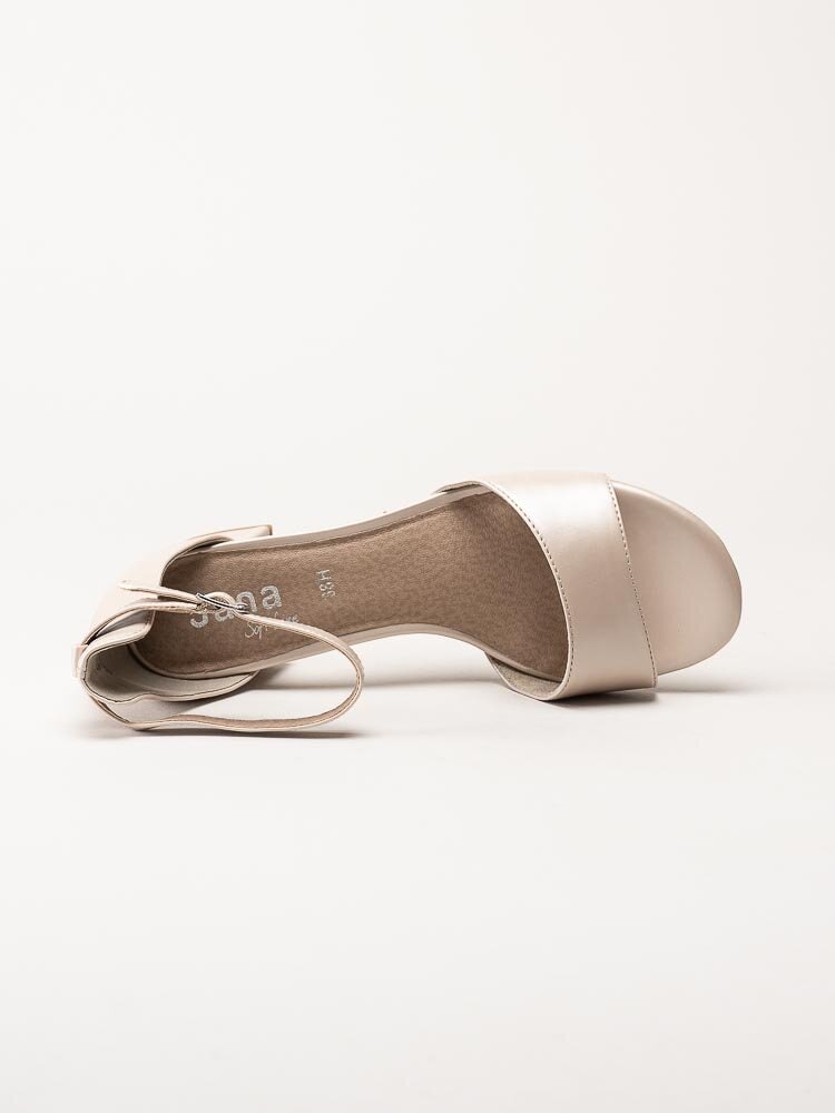 Jana - Softline - Rosa sandaletter i skinnimitation