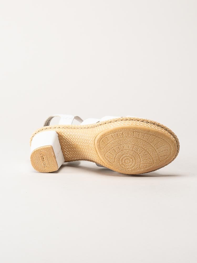 Rieker - Vita sandaletter