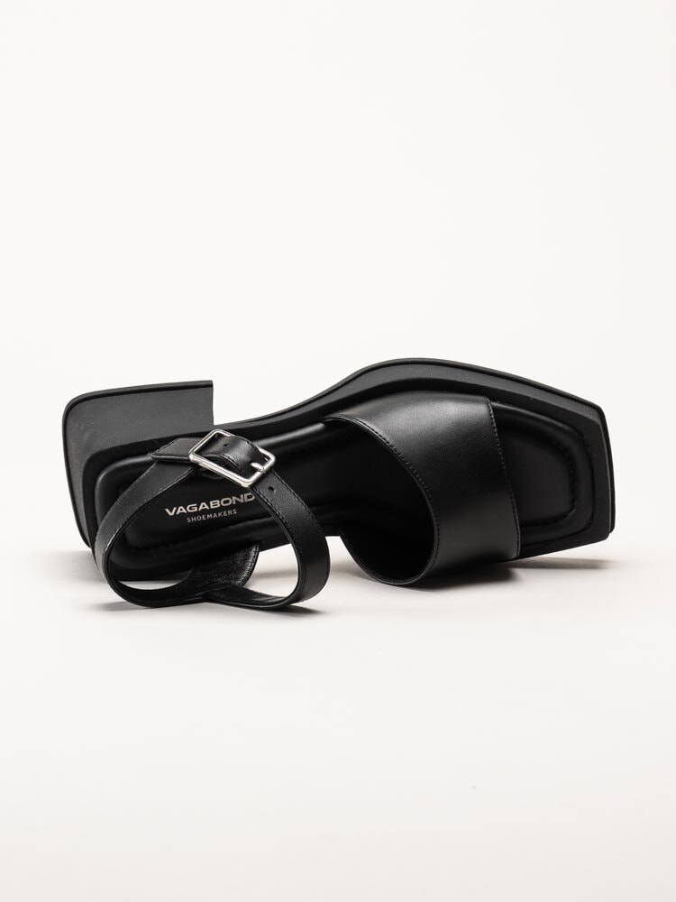 Vagabond - Hennie - Svarta sandaler i skinn