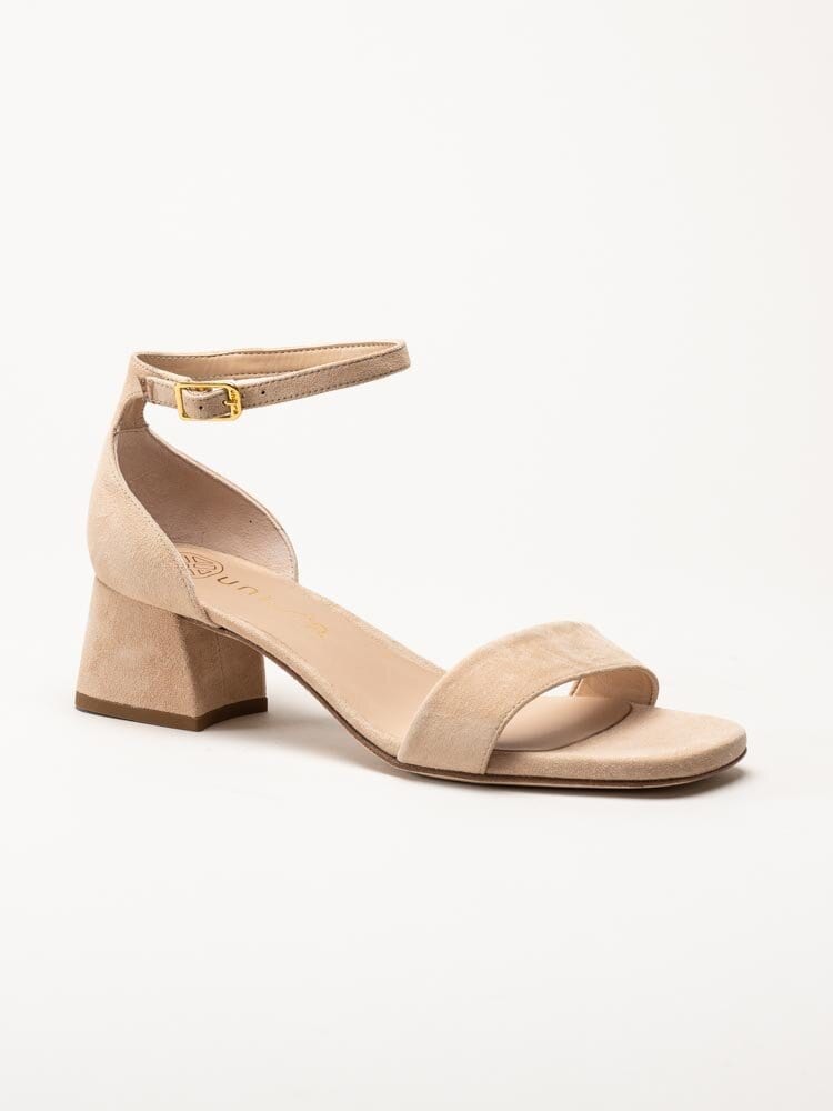 Unisa - Kanie_Ks - Beige sandaletter i mocka