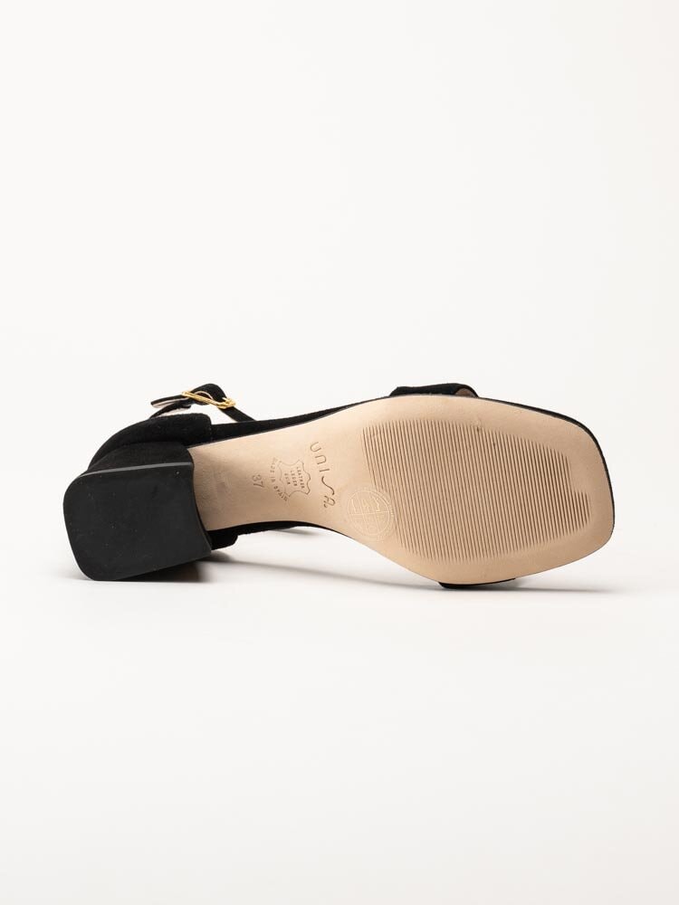 Unisa - Kanie_Ks - Svarta sandaletter i mocka