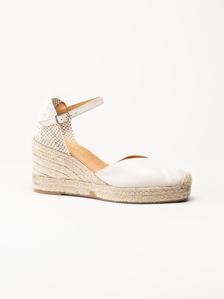 Alberville - Off white kilklackade espadrillos