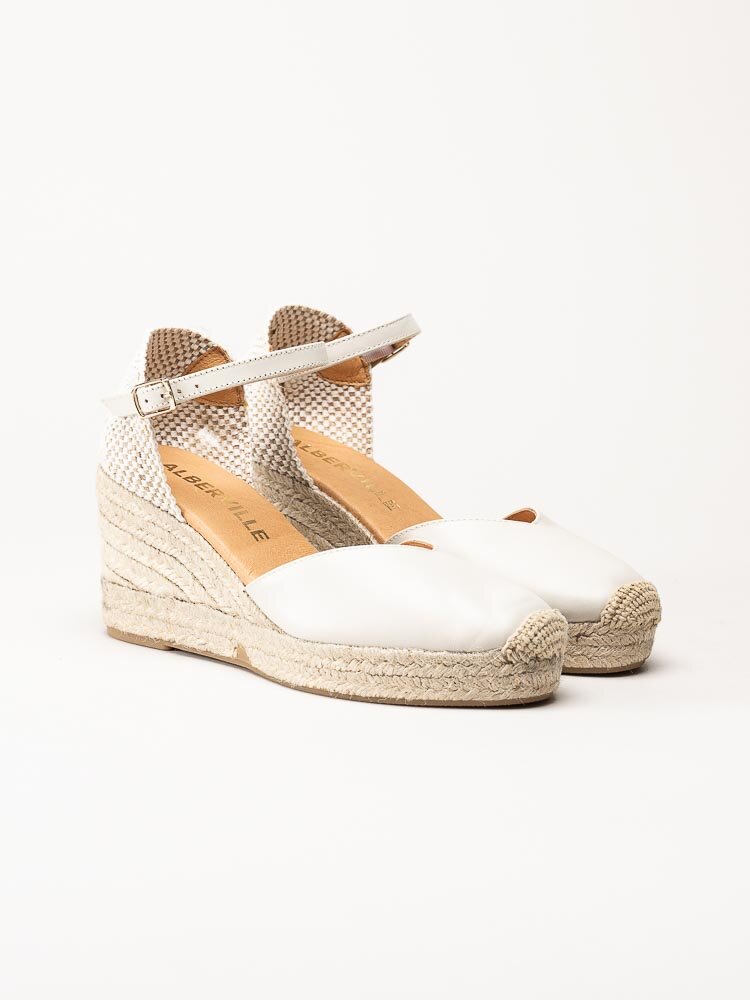 Alberville - Off white kilklackade espadrillos