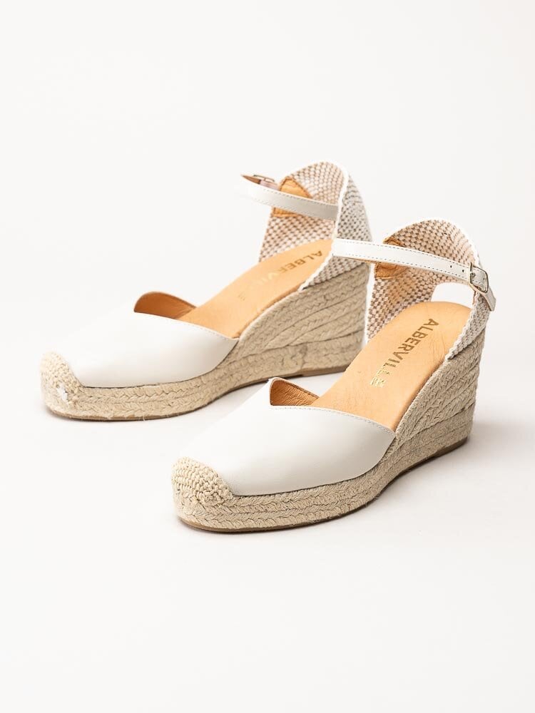 Alberville - Off white kilklackade espadrillos