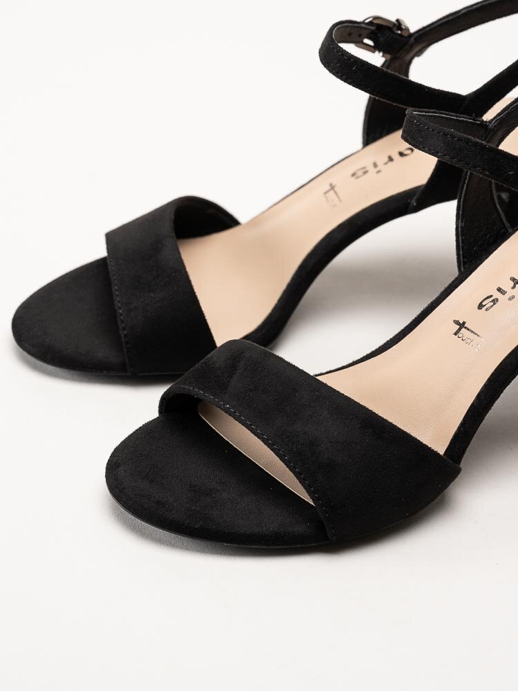 Tamaris - Svarta sandaletter i mockaimitation