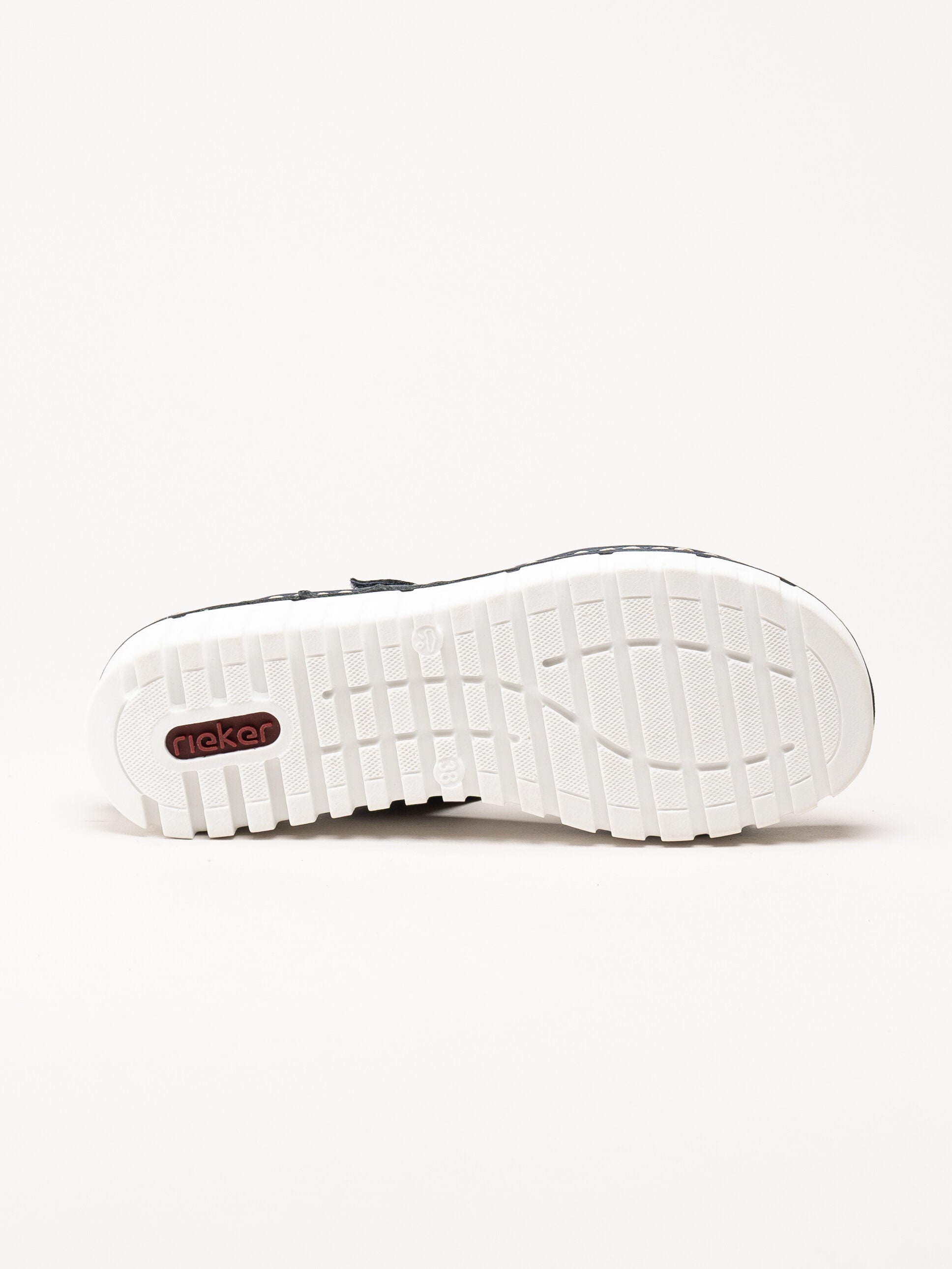 Rieker - Mörkblå slip in sandaler