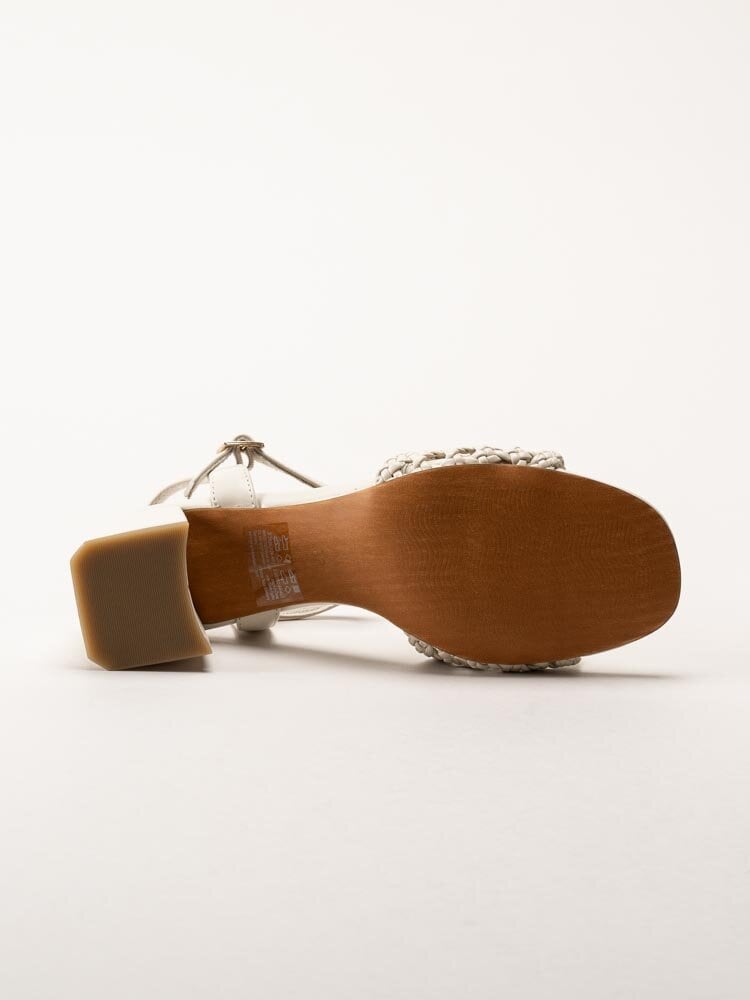 Marco Tozzi - Beige sandaletter med klack