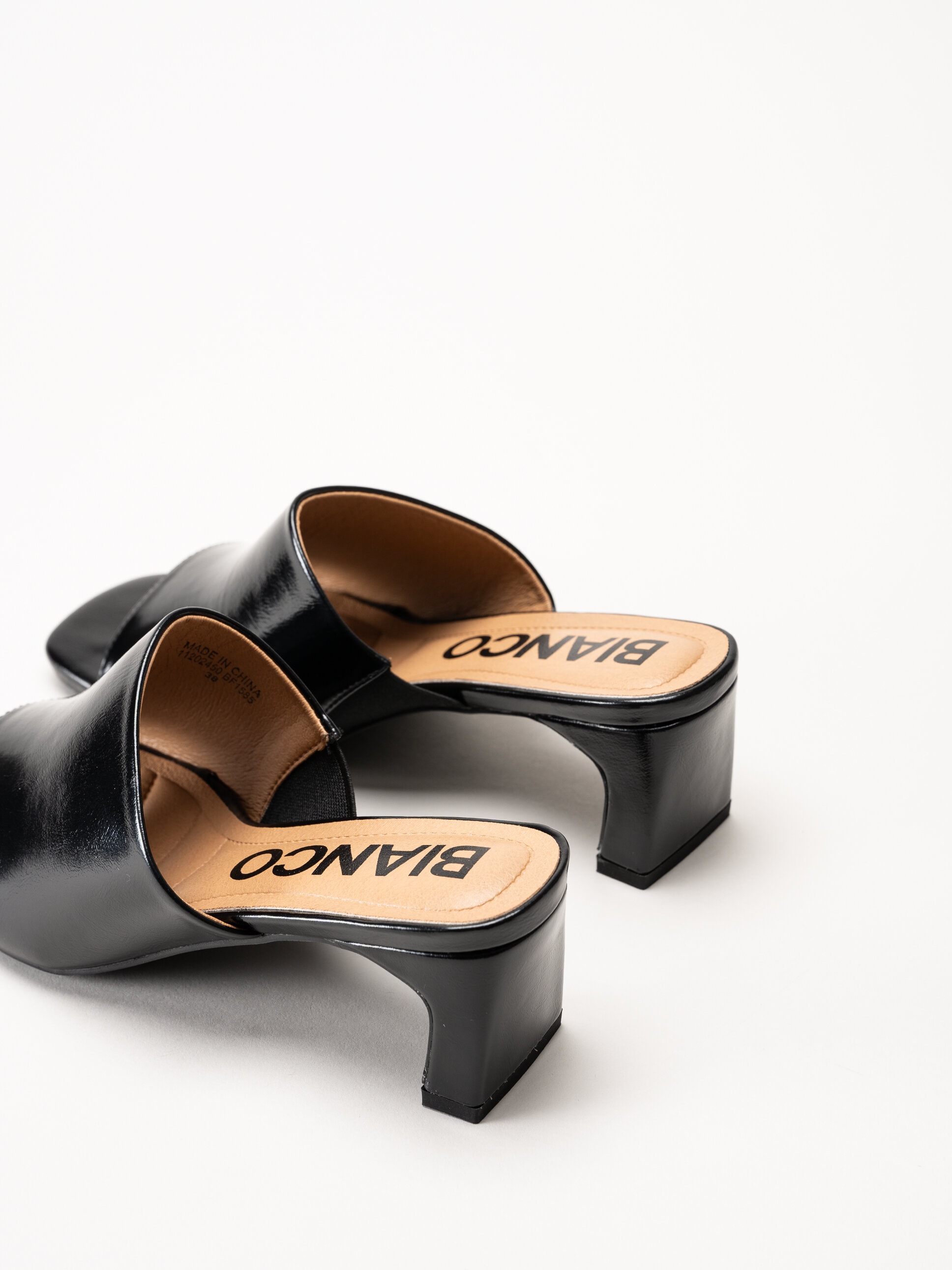 Bianco - Biadina - Svarta mules