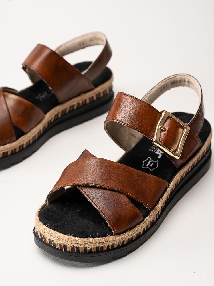 Rieker - Bruna platåsandaler