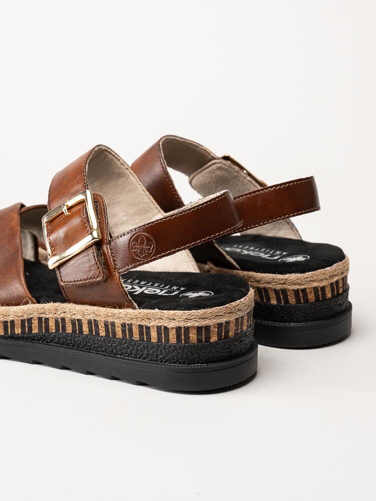 Rieker - Bruna platåsandaler