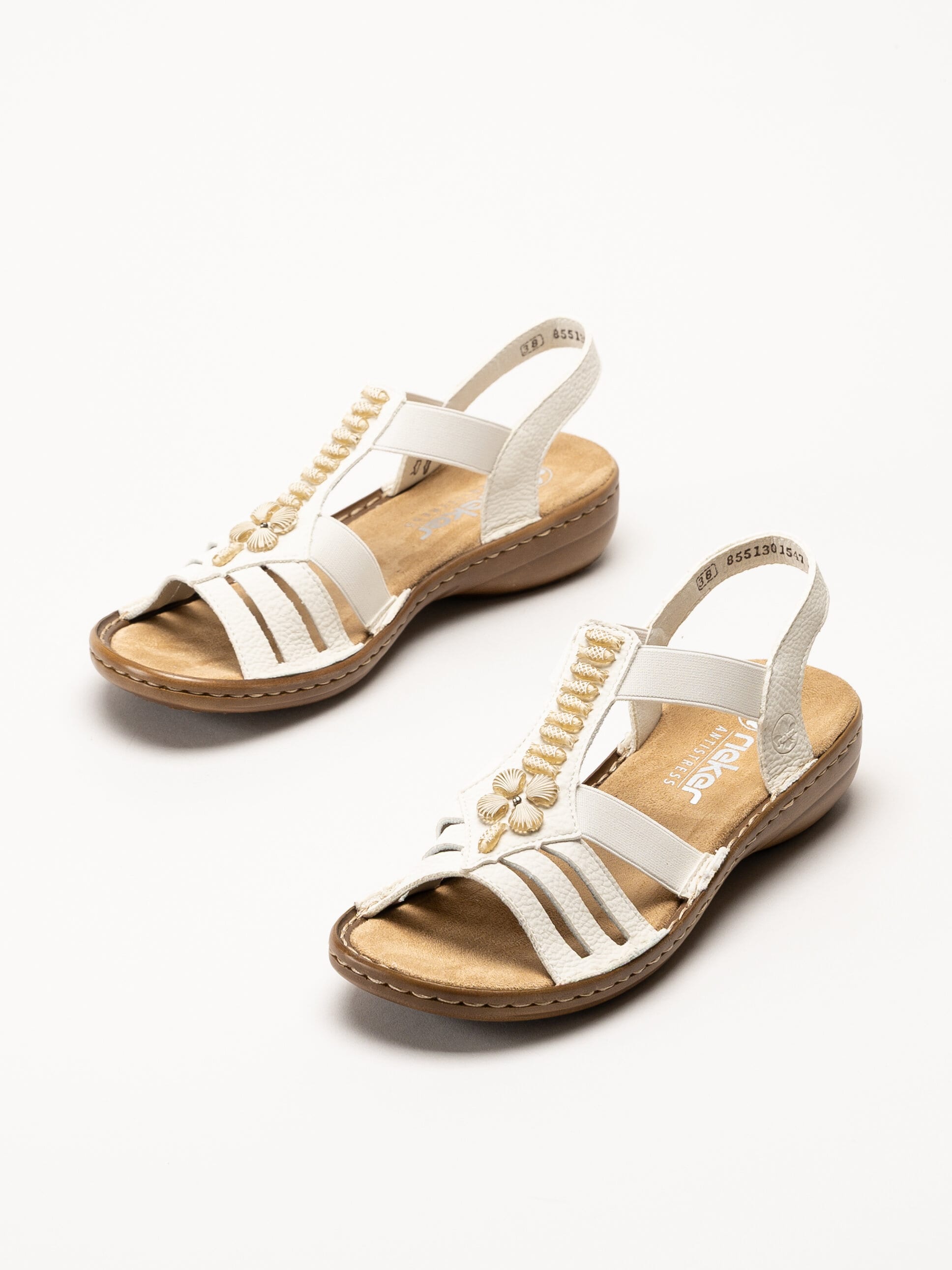 Rieker - Offwhite sandaler