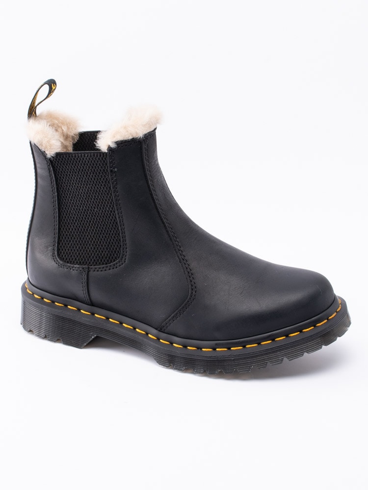 07193002 Dr Martens Leonore 21045001 svarta varmfodrade grova chelsea boots-1