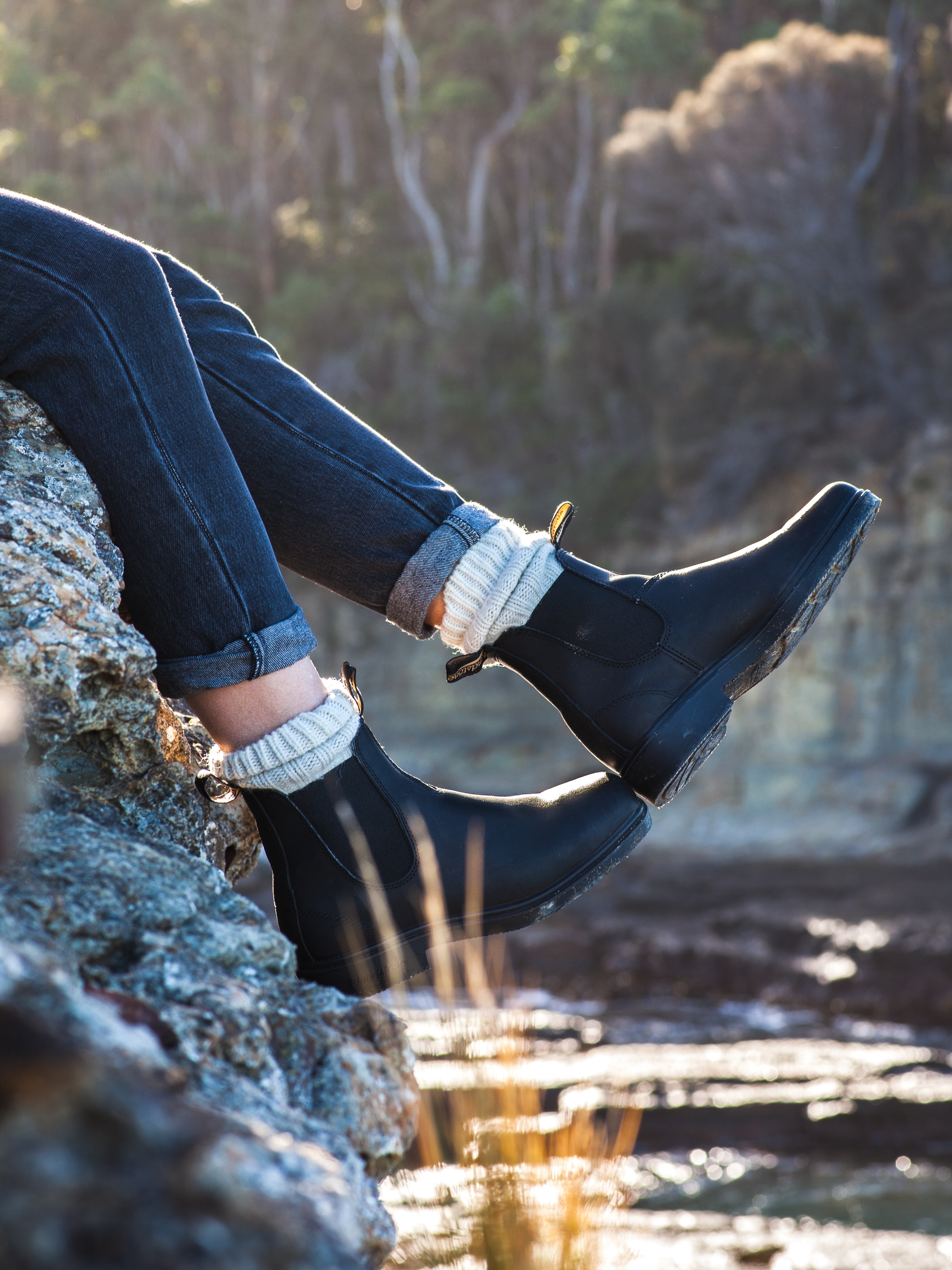 07193019 Blundstone Dressboot 063-BLACK svarta chelsea boots med trubbig tå-6