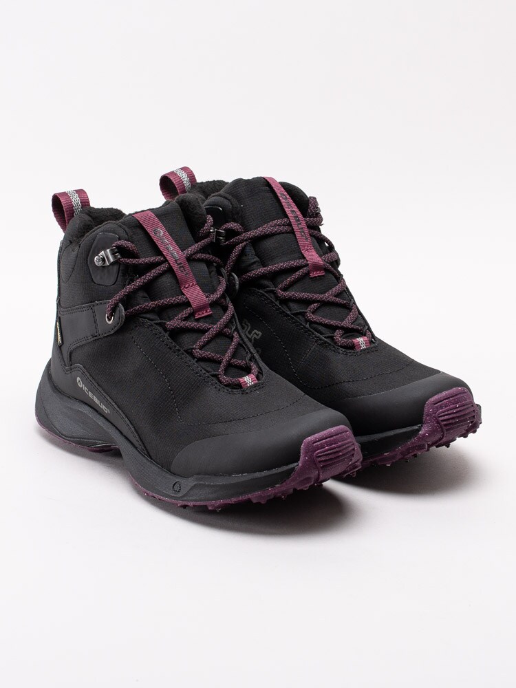 07193021 IceBug Pace3 W BUGrip GTX F13052-9B svarta vandringskängor med dubbar-3