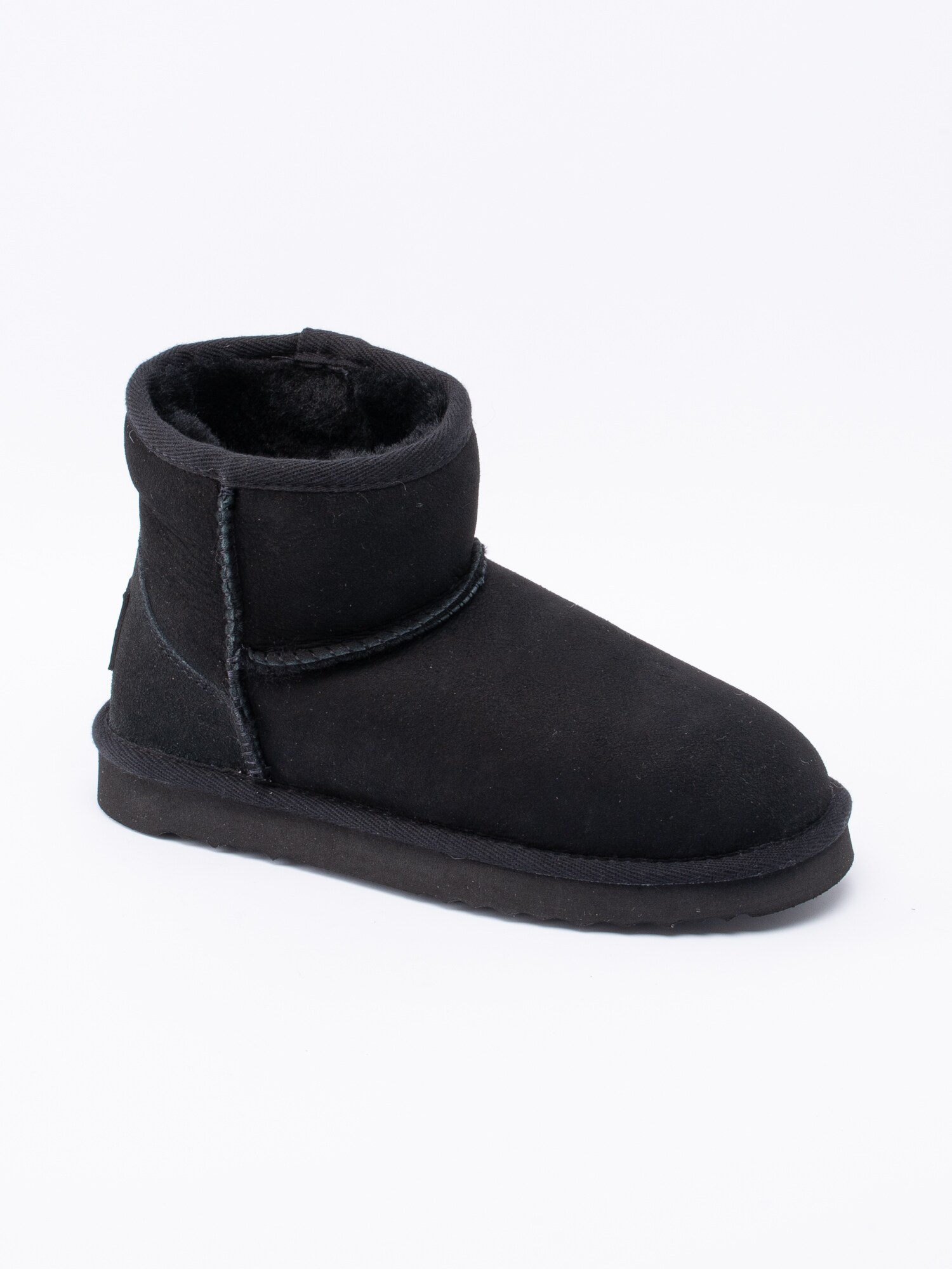 07193105 North Kellers Black svarta fårskinnsfodrade boots-1