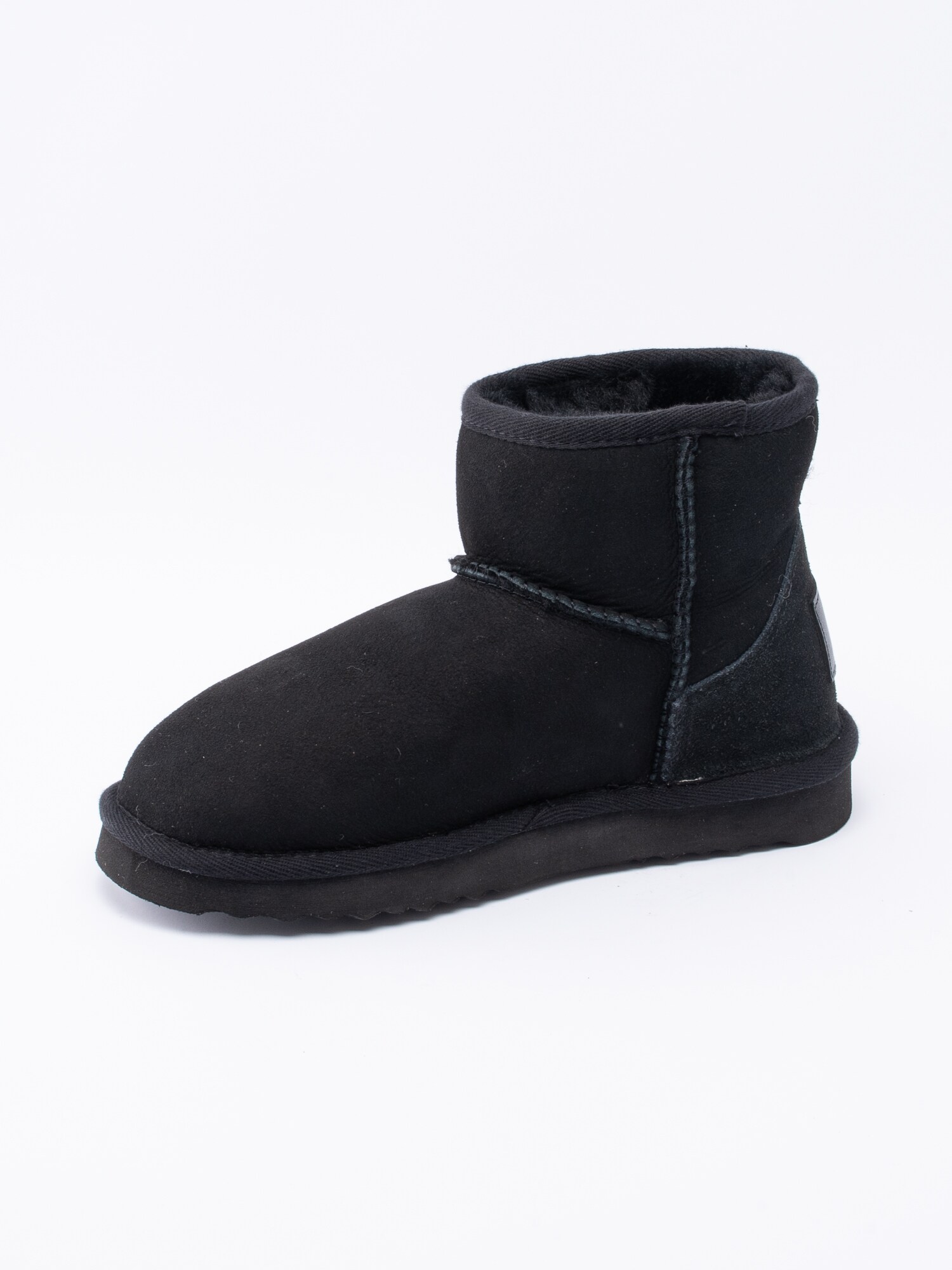 07193105 North Kellers Black svarta fårskinnsfodrade boots-2