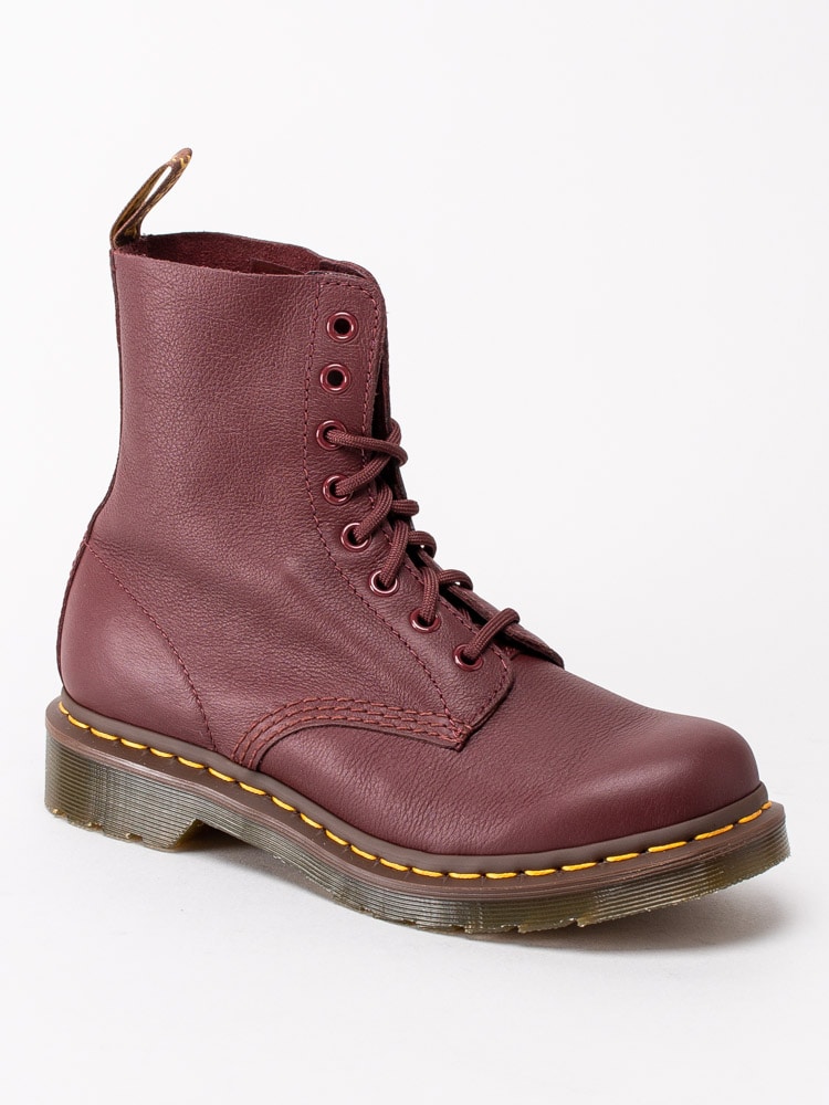 07203004 Dr Martens 1460 Pascal Cherry Red 13512411 Röda kängor i skinn-7