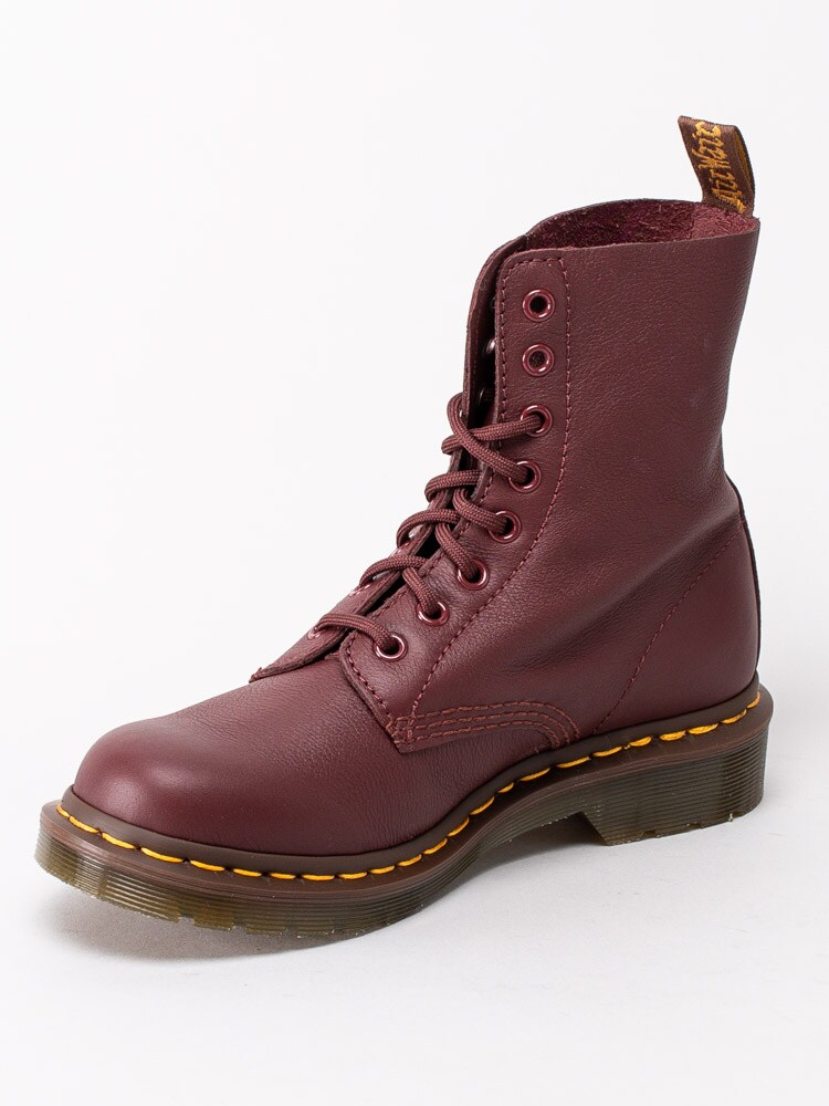 07203004 Dr Martens 1460 Pascal Cherry Red 13512411 Röda kängor i skinn-8