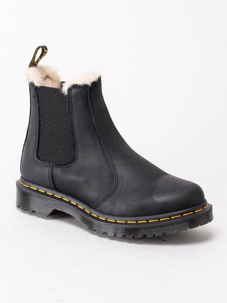 07203006 Dr Martens 2976 Leonore 21045001 Black Wyoming Svarta fodrade kängor i skinn-1