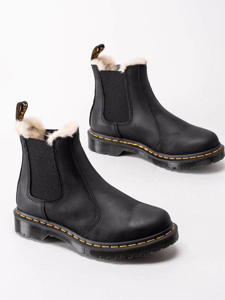 07203006 Dr Martens 2976 Leonore 21045001 Black Wyoming Svarta fodrade kängor i skinn-6