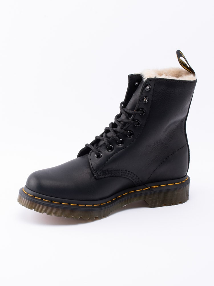 07203007 Dr Martens 1460 Serena Black Svarta fodrade kängor i skinn-2