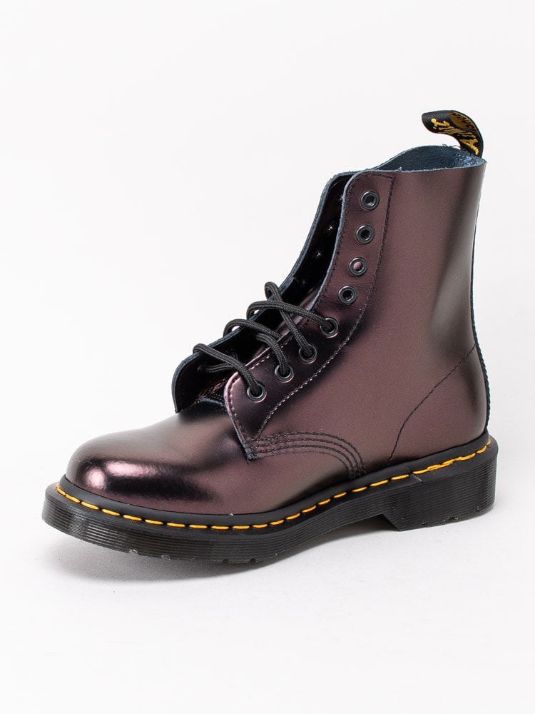 07203008 Dr Martens 1460 Pascal 26233602 Red Chroma Lila kängor i skinn-8