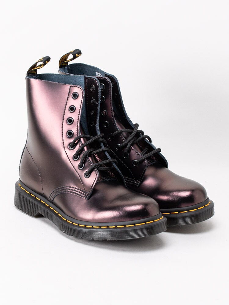 07203008 Dr Martens 1460 Pascal 26233602 Red Chroma Lila kängor i skinn-9