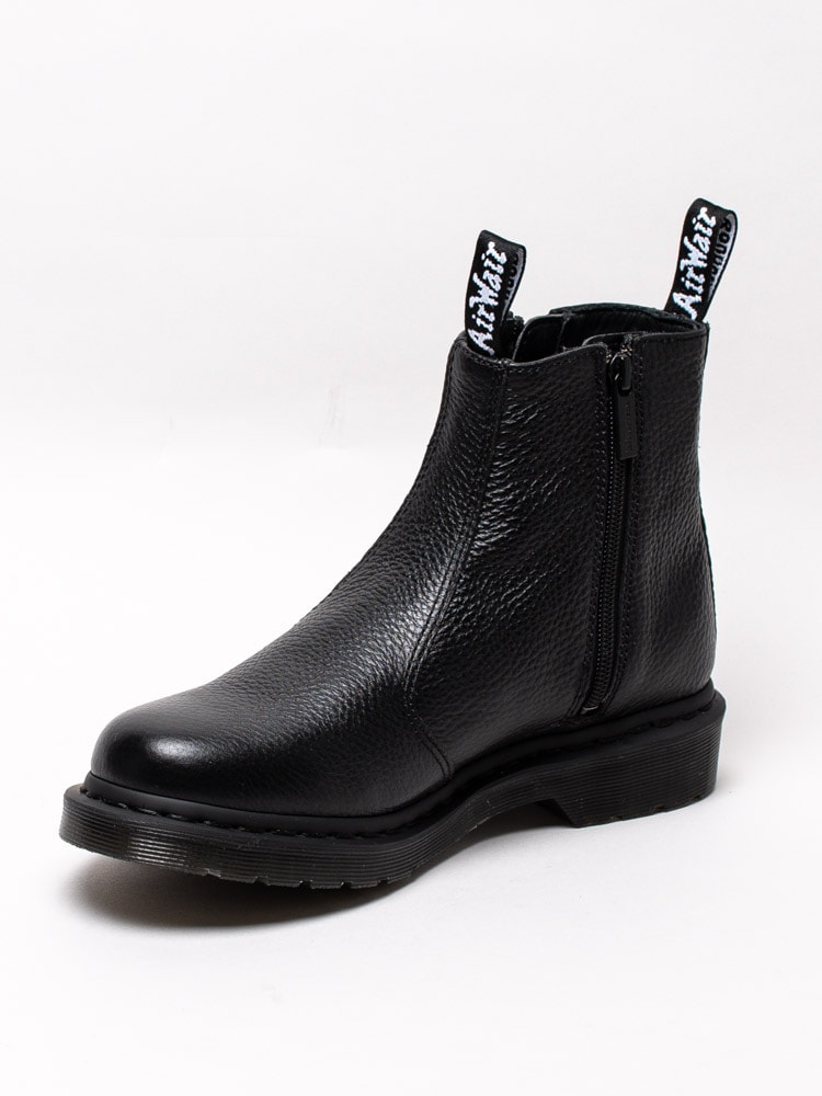 07203011 Dr Martens 2976 w-zips 22133001 Svarta boots i skinn-2