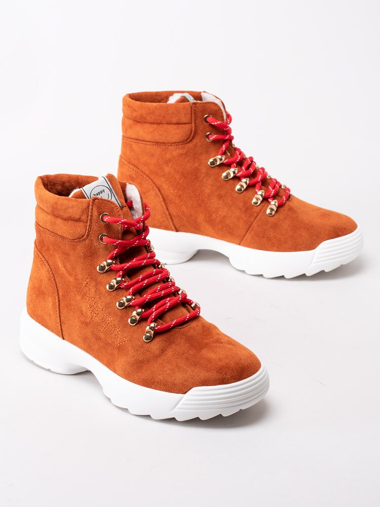 07203063 Happy Shoes World Hike 112020W- Orange höstkängor-6