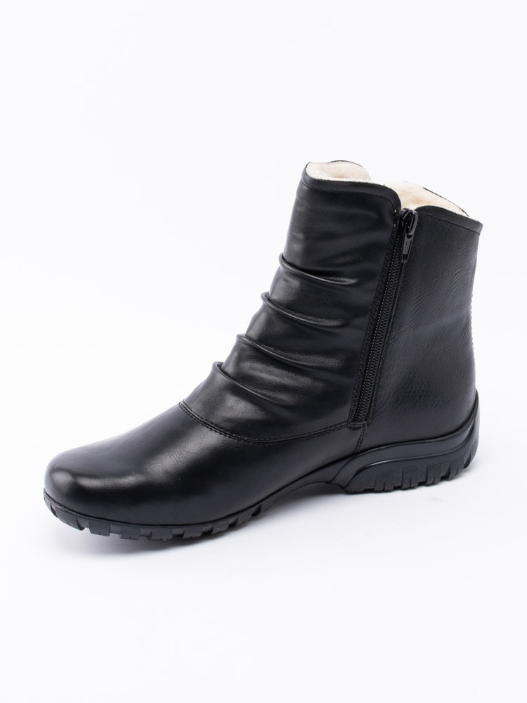 07203088 Rieker Z4663-01 svarta ullfodrade Rieker-Tex boots med zip-2