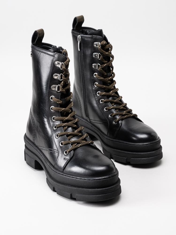 Copenhagen Shoes - Morning Walk Leather - Svarta boots i skinn