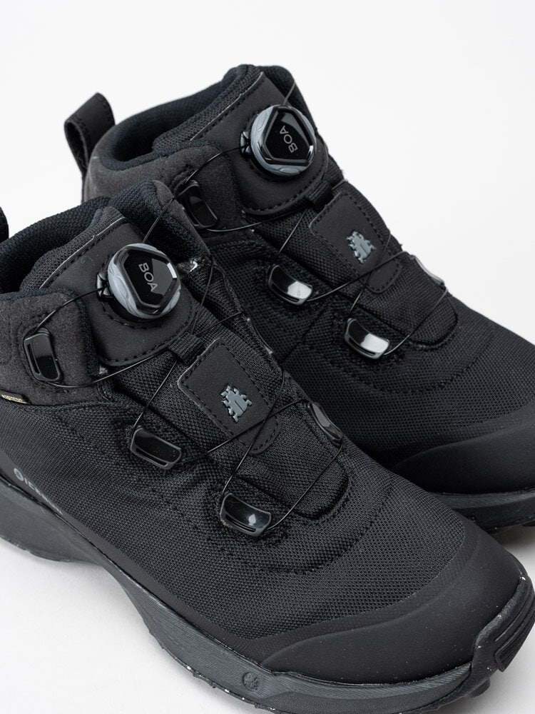 Icebug - Stavre W BUGrip GTX - Svarta vattentäta fritidskängor med BOA
