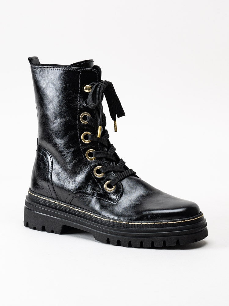 Gabor - Svarta kängor i skinn