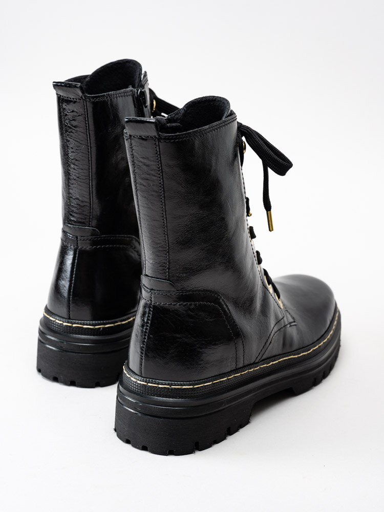 Gabor - Svarta kängor i skinn