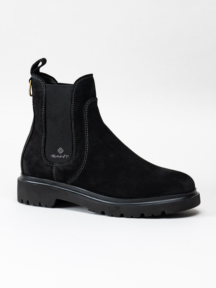 Gant Footwear - Malinca - Svarta boots i mocka