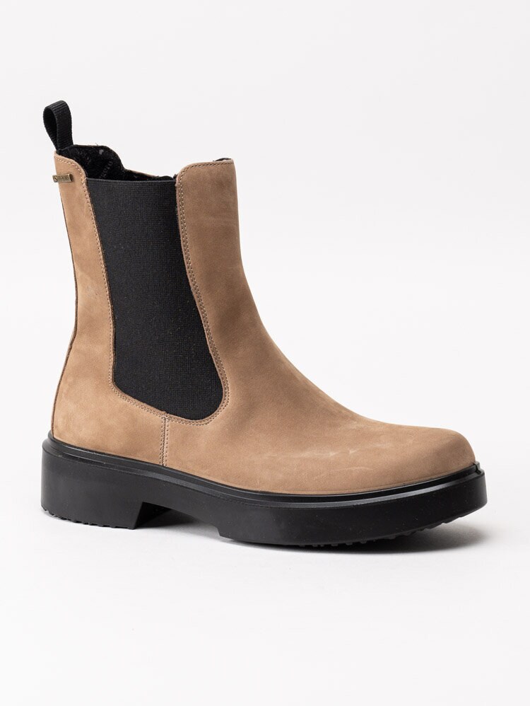 Legero - Angel - Beige chelsea boots i nubuck med GORE-TEX